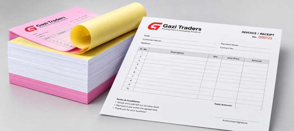 gazi traders invoice forms